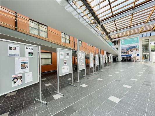 Výstavu o časopisu INFOLISTY a jeho příloze STATIM si můžete prohlédnout v atriu pavilonu "A" ústecké Masarykovy nemocnice.