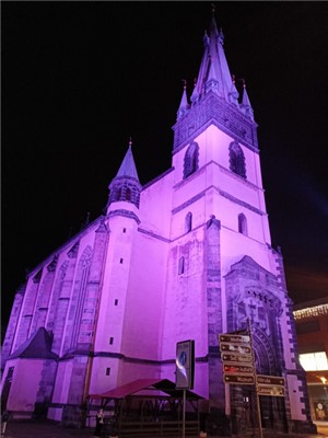 Kostel Nanebevzetí Panny Marie v Ústí nad Labem nasvítí purpurovou barvou ve středu 16. listopadu  v předvečer Světového dne předčasně narozených dětí.