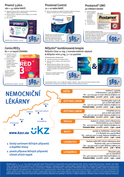 Aktuální nabídka 4. 11. - 1. 12. 2024