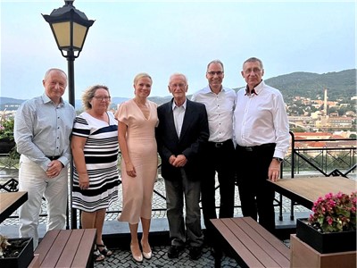 Pátkův den. Větruše. MUDr. Jaroslav Škvor, MUDr. Daniela Kallmünzerová, MUDr. Lucie Radovnická, MUDr. František Pátek, primář MUDr. Jiří Laštůvka, prof. MUDr. Zdeněk Rušavý 