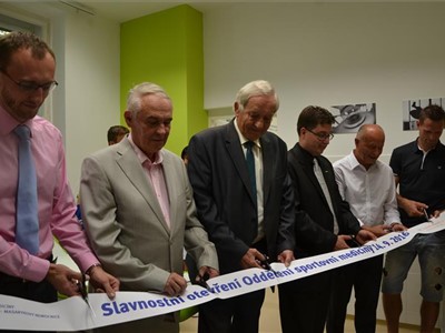 Krajská zdravotní otevřela oddělení sportovní medicíny v ústecké Masarykově nemocnici 