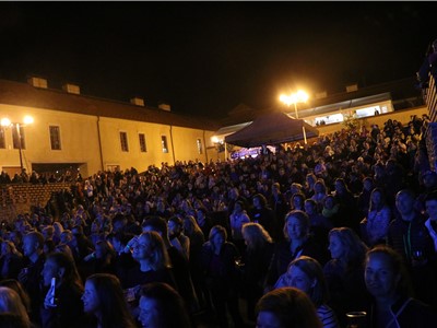 Koncert Tomáše Kluse v Třebívlicích.