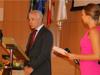 Účastníky konference pozdravil generální ředitel KZ MUDr. Petr Malý, MBA. Foto: Krajská zdravotní, a.s./Ivo Chrástecký
