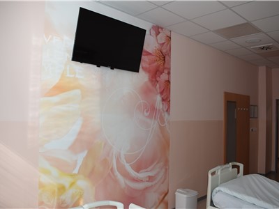 Kardiologická jednotka intenzivní péče v pavilonu F litoměřické nemocnice prošla rekonstrukcí. Foto: Krajská zdravotní, a.s.