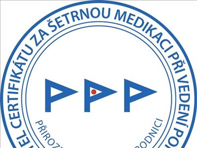 CERTIFIKÁT ZA ŠETRNOU MEDIKACI V PRŮBĚHU PORODŮ