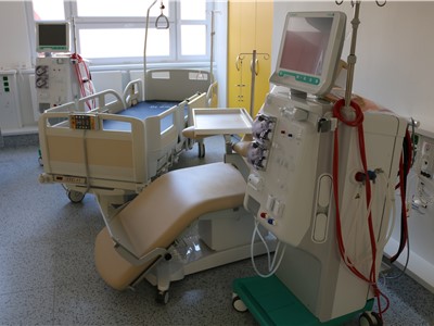 Prezentace nového komfortního dialyzačního střediska. Foto: KZ, a. s./Mgr. Ivo Chrástecký